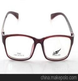 厂家直销男女款记忆眼镜架TR90复古框架定做记忆板材防辐射眼镜